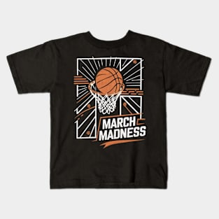 march madness basketball competition Kids T-Shirt